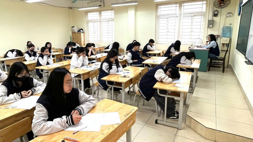 124.000 học sinh Hà Nội “thử lửa” trước kỳ thi tốt nghiệp THPT năm 2026